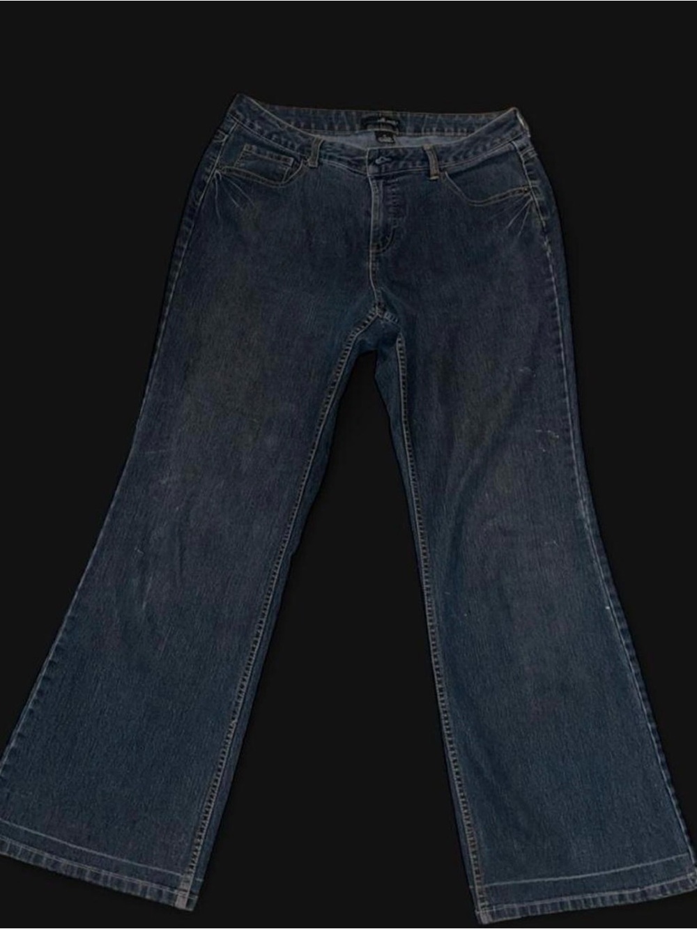 Willi Smith Deep Indigo Flare Jeans